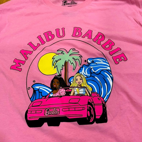 🎀 Barbie Life 🎀 Malibu Barbie 🌟T-shirt Size large NEW! - Picture 5 of 15